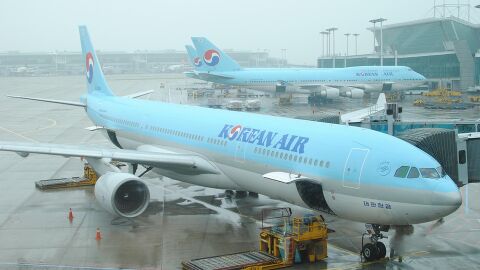 Aeropuerto Internacional de Incheon International, en Corea del Sur