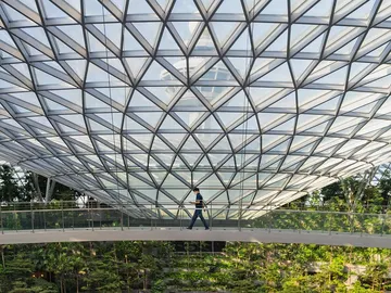 Aeropuerto de Changi, en Singapur Aeropuerto de Changi, en Singapur