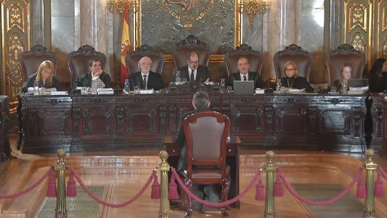 Declaración de Alfonso Pérez Medina en el juicio al fiscal general Declaración de Alfonso Pérez Medina en el juicio al fiscal general