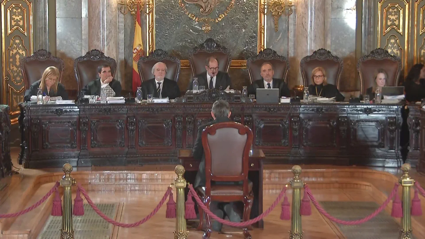 Declaración de Alfonso Pérez Medina en el juicio al fiscal general Declaración de Alfonso Pérez Medina en el juicio al fiscal general