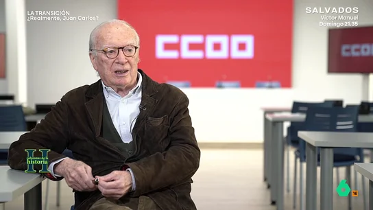 Nicolás Sartorius recuerda cómo se enteró en la cárcel de la muerte de Franco: "Lo decisivo no era el dictador, era la dictadura" "No es muy cristiano decir eso de que se alegra uno de la muerte de alguien, pero reconozco que sentimos un gran alivio y una gran alegría de que el dictador hubiera muerto", afirma Nicolás Sartorius, histórico sindicalista encarcelado por el franquismo.