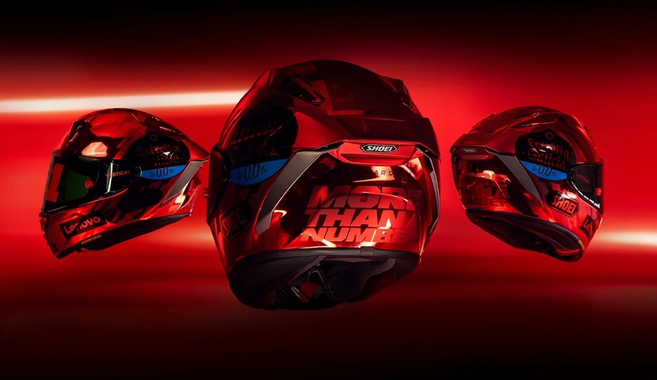 edición limitada del casco de Marc Márquez