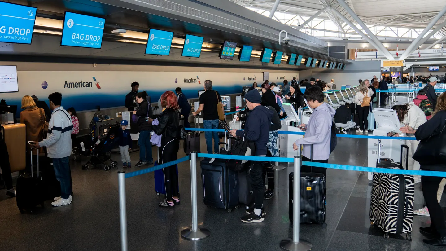 Imagen del aeropuerto John F. Kennedy este viernes, en Nueva York Imagen del aeropuerto John F. Kennedy este viernes, en Nueva York