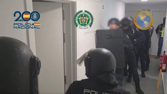 La Policía entra en uno de los domicilios de el Tren de Aragua en España. La Policía entra en uno de los domicilios de el Tren de Aragua en España.