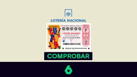 Lotería Nacional de 'La Cultura' | Comprueba el resultado del sorteo del 8 de noviembre de 2025. Lotería Nacional de 'La Cultura' | Comprueba el resultado del sorteo del 8 de noviembre de 2025.