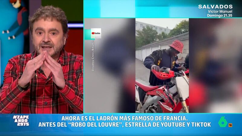 Una estrella de TikTok entre los ladrones del Louvre: Paco Jiménez comparte las últimas novedades del robo