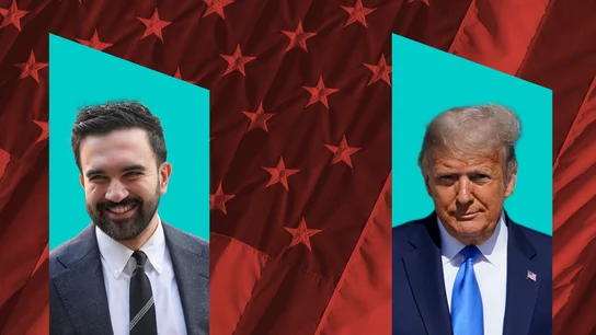 Zorhan Mamdani y Donald Trump Zorhan Mamdani y Donald Trump