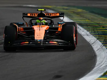 Lando Norris durante el GP de Brasil Lando Norris durante el GP de Brasil