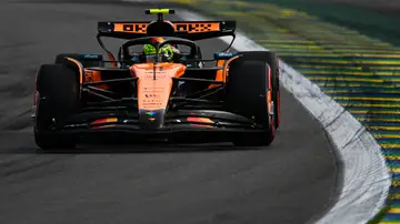Lando Norris durante el GP de Brasil Lando Norris durante el GP de Brasil