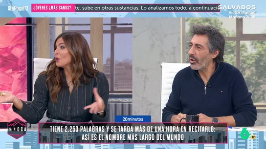 Nuria Roca desvela cómo quería llamar a uno de sus hijos y Juan del Val responde: "¿Cómo ibas a llamar a un niño Uc?" Nuria Roca desvela cómo quería llamar a uno de sus hijos y Juan del Val responde: "¿Cómo ibas a llamar a un niño Uc?"