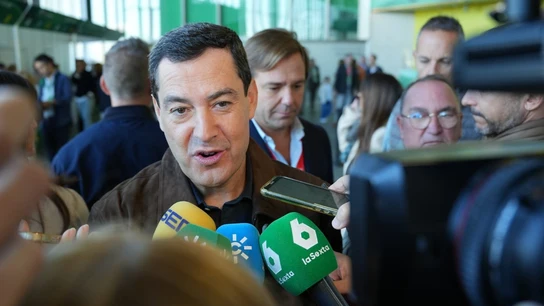 El presidente de la Junta de Andalucía, Juanma Moreno El presidente de la Junta de Andalucía, Juanma Moreno