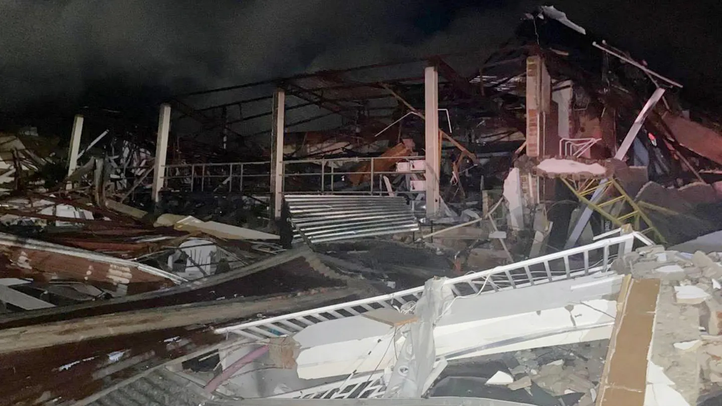 Fotografía de la destrucción causada por un tornado este sábado en la ciudad de Rio Bonito do Iguaçu (Brasil) Fotografía de la destrucción causada por un tornado este sábado en la ciudad de Rio Bonito do Iguaçu (Brasil)