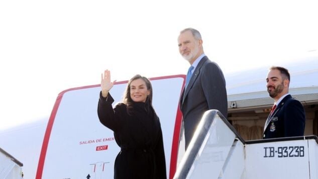 Los reyes Felipe VI y Letizia