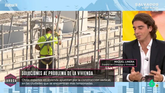 Miguel Linera, experto en vivienda, explica se Madrid ya esta estudiando la construcción vertical: "Se puede hacer 120.000 viviendas" Miguel Linera, experto en vivienda, explica se Madrid ya esta estudiando la construcción vertical: "Se puede hacer 120.000 viviendas"