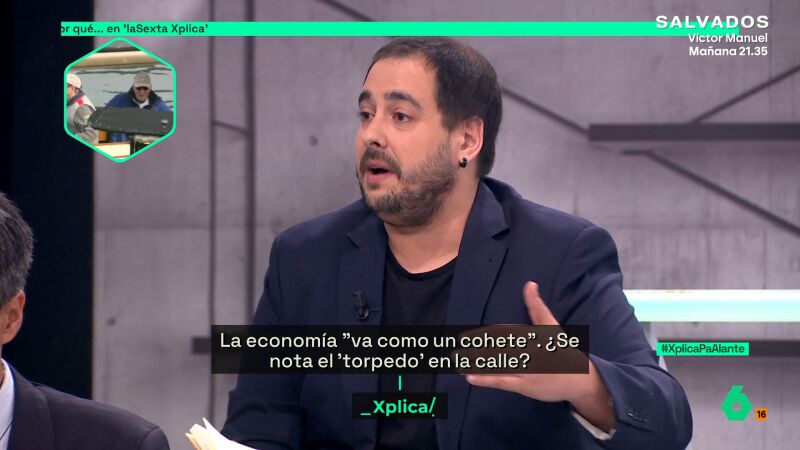 Julen Bollain analiza la situación económica española: "La renta ha subido un 9%, pero el alquiler lo ha hecho en un 94%"