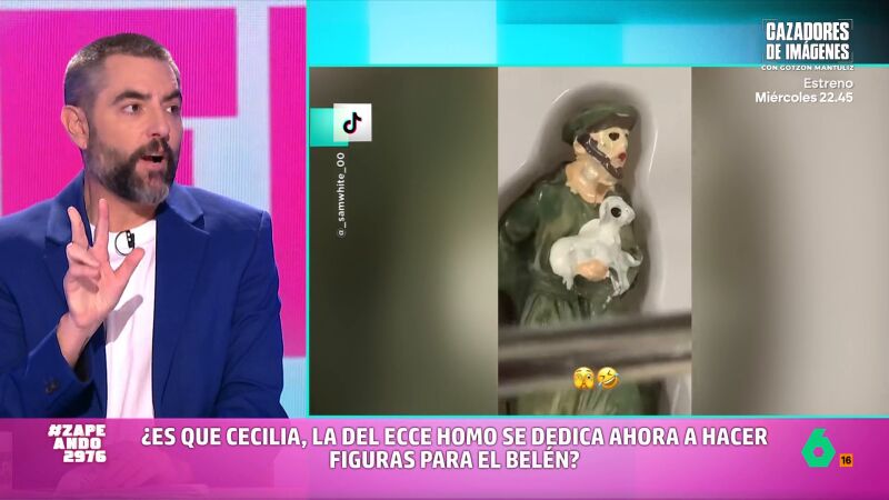 Dani Mateo, tras ver un curioso belén navideño: "Ya ha convertido a tres niños en ateos"