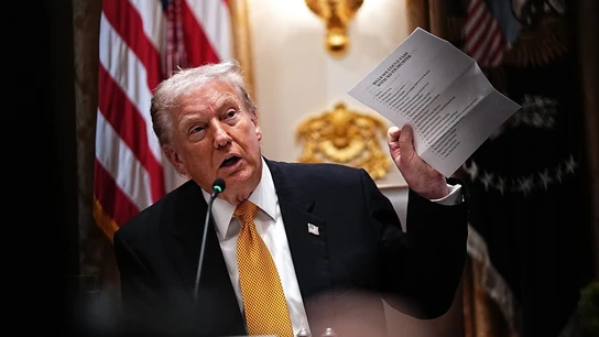 Imagen de archivo de Donald Trump. Imagen de archivo de Donald Trump.