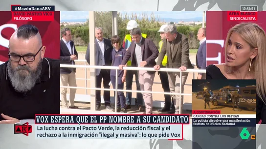 Afra Blanco, sobre la DANA: "Vox también fue responsable de la negligencia. ¿O ya olvidamos a la Unidad de Emergencias Valenciana?" Afra Blanco, sobre la DANA: "Vox también fue responsable de la negligencia. ¿O ya olvidamos a la Unidad de Emergencias Valenciana?"