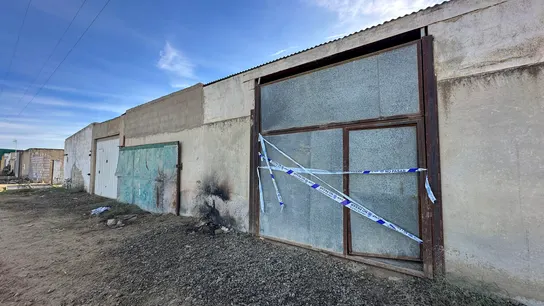 Lugar precintado donde se atrincheró un narcotraficante en Isla Mayor (Sevilla). Lugar precintado donde se atrincheró un narcotraficante en Isla Mayor (Sevilla).