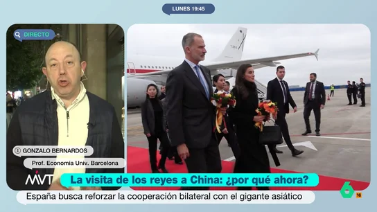 Gonzalo Bernardos, sobre las posibles consecuencias de la visita de los reyes a China: "Más inversión en España" Gonzalo Bernardos, sobre las posibles consecuencias de la visita de los reyes a China: "Más inversión en España"