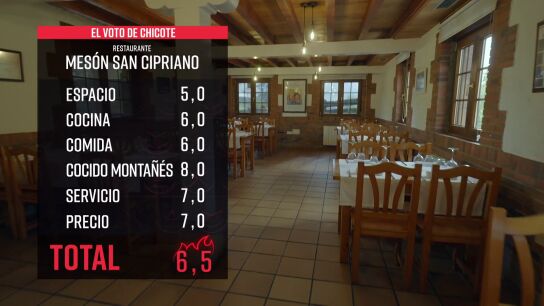  Así es Mesón San Cipriano, el restaurante favorito de Alberto Chicote en Cantabria con un cocido de "orgasmo"