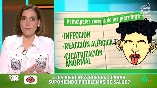 Infecciones, alergias y queloides: Boticaria García alerta de los peligros de hacerse un piercing en sitios sin licencia Infecciones, alergias y queloides: Boticaria García alerta de los peligros de hacerse un piercing en sitios sin licencia