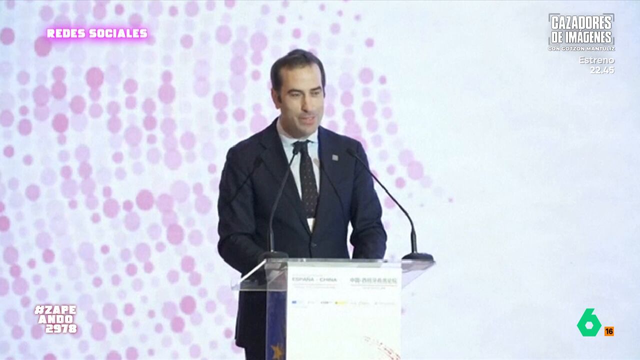 La vidéo dans laquelle le ministre Carlos Corpus commence à parler en chinois lors d’une réunion avec des hommes d’affaires