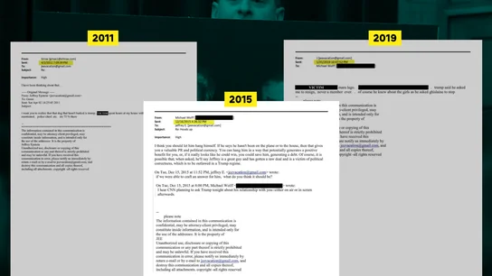 Epstein menciona en un correo que Trump pasó "horas" en su casa con una de las víctimas Epstein menciona en un correo que Trump pasó "horas" en su casa con una de las víctimas