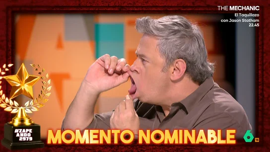 Los Premios Antena de Oro ponen deberes a Zapeando para ganar uno y Miki Nadal responde haciendo la cabra La Federación de Asociaciones de Radio y Televisión ha pedido a Zapeando que "haga méritos" para ganar una antena de oro y Dani Mateo responde en este vídeo con un 'momento nominable' protagonizado por Miki Nadal.