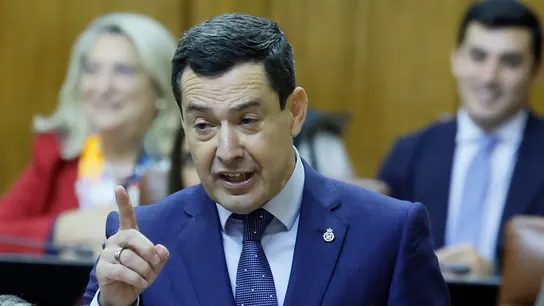 El presidente de la Junta de Andalucía, Juanma Moreno El presidente de la Junta de Andalucía, Juanma Moreno