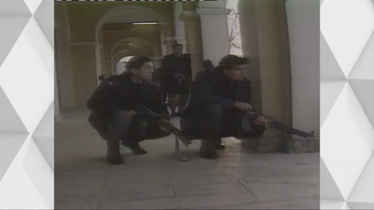 Imagen de archivo de la Guerra de los Balcanes Imagen de archivo de la Guerra de los Balcanes