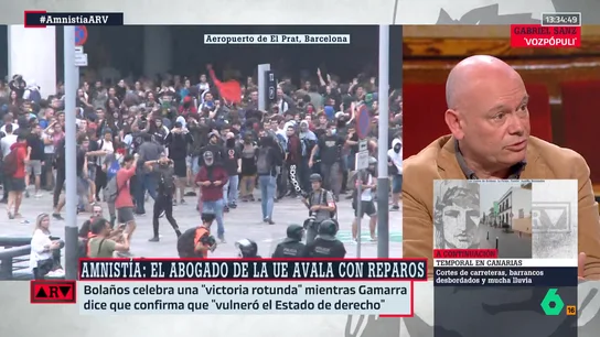 Gabi Sanz: "Me hubiera gustado que la Ley de Amnistía contara con un respaldo mucho más amplio del pueblo español" Gabi Sanz: "Me hubiera gustado que la Ley de Amnistía contara con un respaldo mucho más amplio del pueblo español"