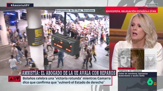 Zaida Cantera, sobre la reacción de Cuca Gamarra a la Ley de Amnistía: "Debería volver a la escuela a repasar comprensión lectora" Zaida Cantera, sobre la reacción de Cuca Gamarra a la Ley de Amnistía: "Debería volver a la escuela a repasar comprensión lectora"