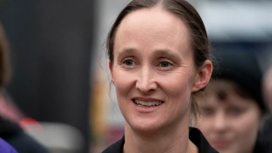 Katie Wilson, nueva alcaldesa de Seattle. Katie Wilson, nueva alcaldesa de Seattle.