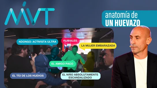 Anatomía de un huevazo: la escena del ataque a Rubiales que ha dado la vuelta a España. Anatomía de un huevazo: la escena del ataque a Rubiales que ha dado la vuelta a España.