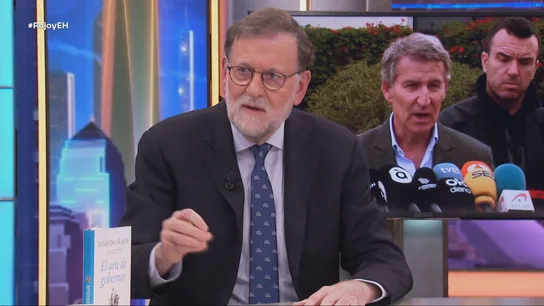El expresidente del Gobierno Mariano Rajoy durante una entrevista en 'El Hormiguero' El expresidente del Gobierno Mariano Rajoy durante una entrevista en 'El Hormiguero'
