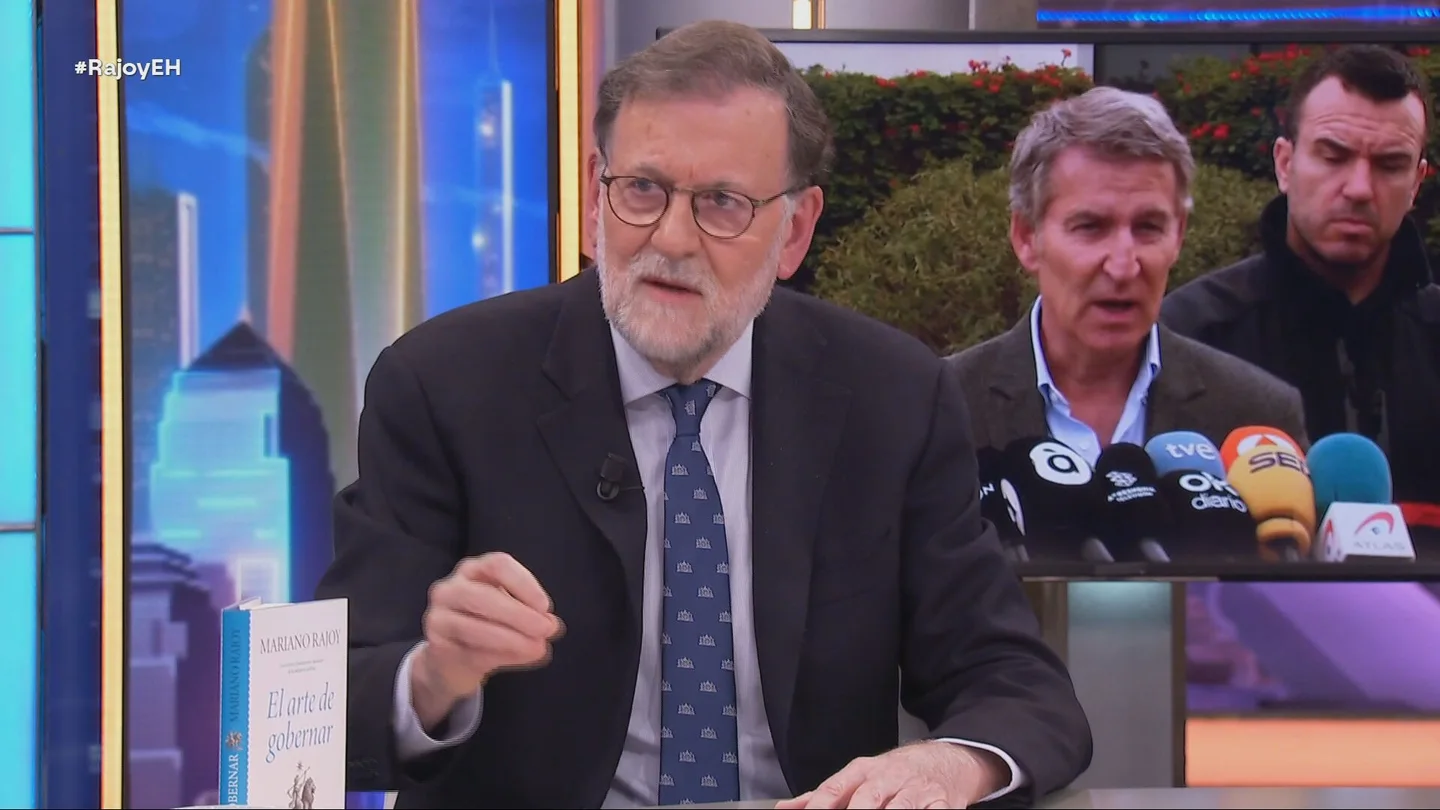 El expresidente del Gobierno Mariano Rajoy durante una entrevista en 'El Hormiguero' El expresidente del Gobierno Mariano Rajoy durante una entrevista en 'El Hormiguero'