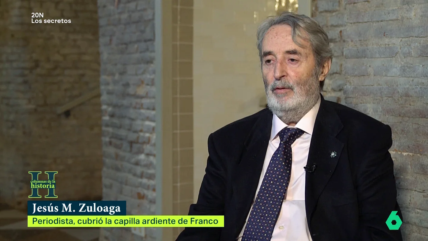 El mensaje de Jesús María Zuloaga a los jóvenes: "Si el franquismo se repitiera, ellos no iban a vivir mejor" laSexta Columna analiza con Marcel Camacho, hijo de Marcelino Camacho, y el periodista José María Zuloaga el actual repunte de la nostalgia por el franquismo, especialmente en los jóvenes.