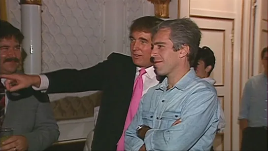 El presidente de Estados Unidos, Donald Trump, y el pederasta Jeffrey Epstein. El presidente de Estados Unidos, Donald Trump, y el pederasta Jeffrey Epstein.