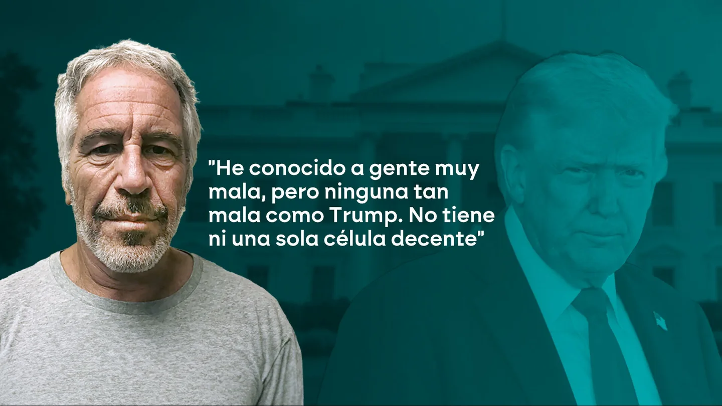 Extracto de uno de los correos enviados por Jeffrey Epstein Grafismo de los mensajes enviados por Epstein