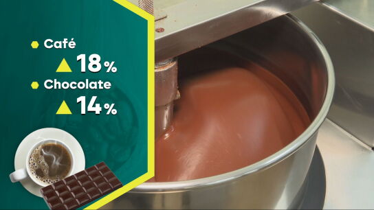 El conjunto de café y cacao se encarece un 15% en lo que va de año