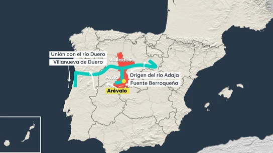 Desbordamiento del río Albercha. Desbordamiento del río Albercha.