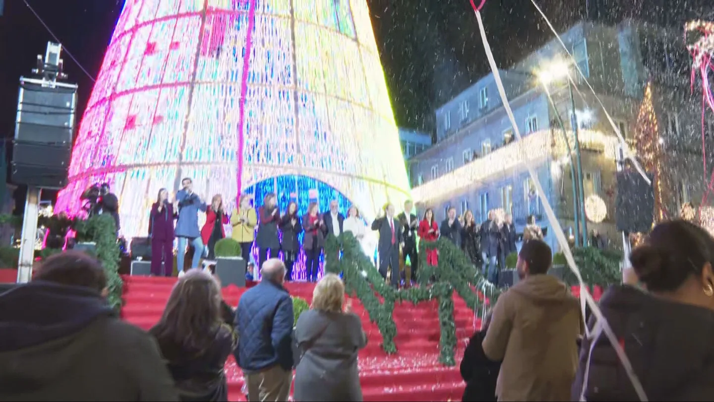 Encendido de las luces de Vigo Encendido de las luces de Vigo