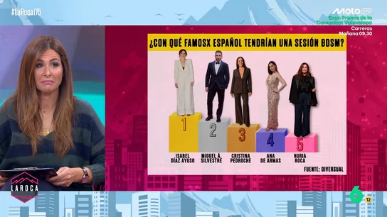 La reacción de Nuria al saber que está entre las famosas más deseadas: "Me he quedado de piedra, no lo sabía" La reacción de Nuria al saber que está entre las famosas más deseadas: "Me he quedado de piedra, no lo sabía"