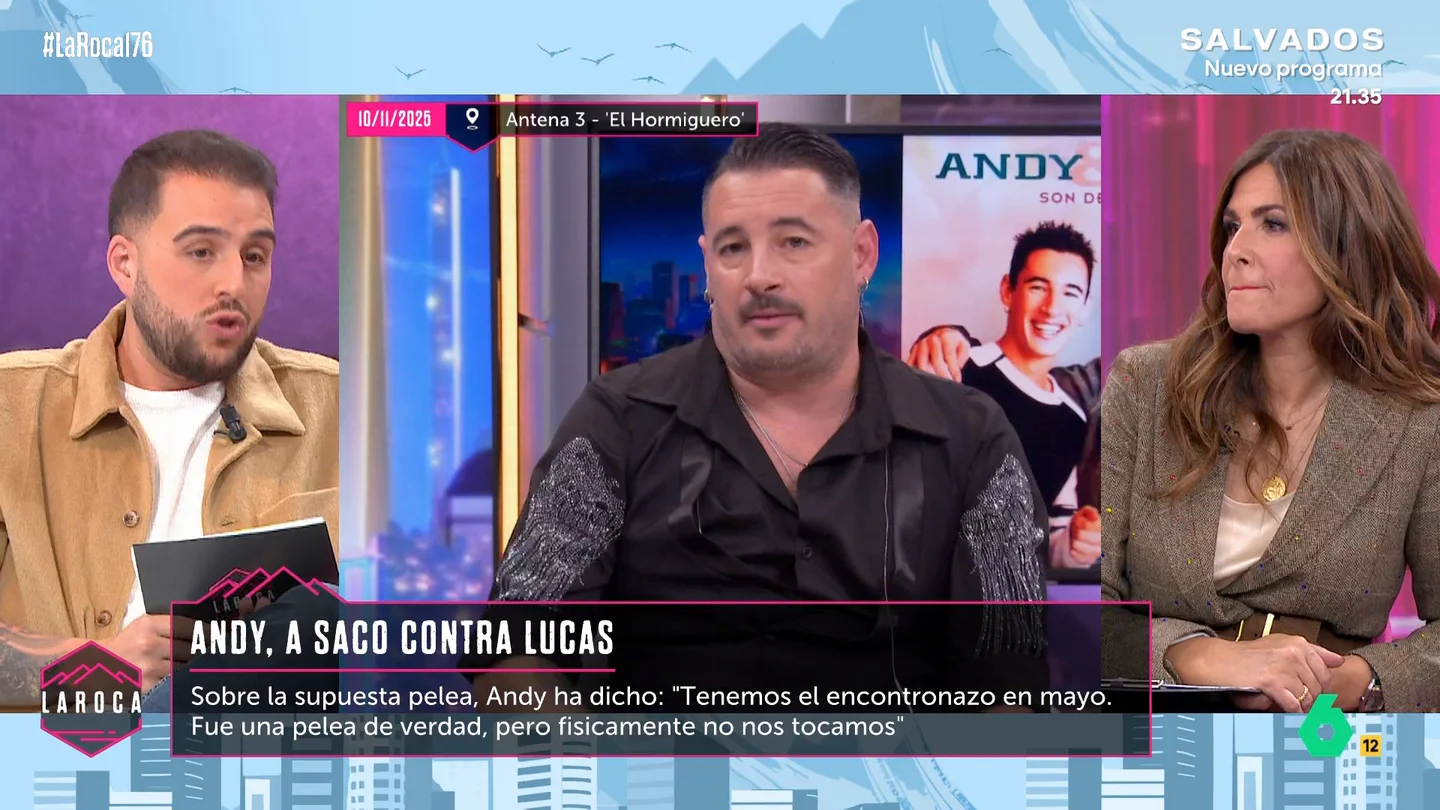 El entorno de Lucas habla sobre la discusión con Andy antes de un concierto: "Fue como una pelea de hermanos muy agitada" El entorno de Lucas habla sobre la discusión con Andy antes de un concierto: "Fue como una pelea de hermanos muy agitada"