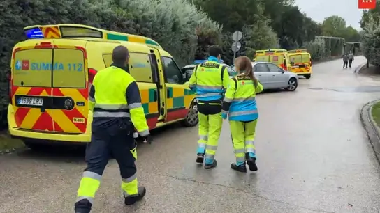 El Summa 112 en Alpedrete, donde se encontró a un matrimonio muerto este sábado. El Summa 112 en Alpedrete, donde se encontró a un matrimonio muerto este sábado.