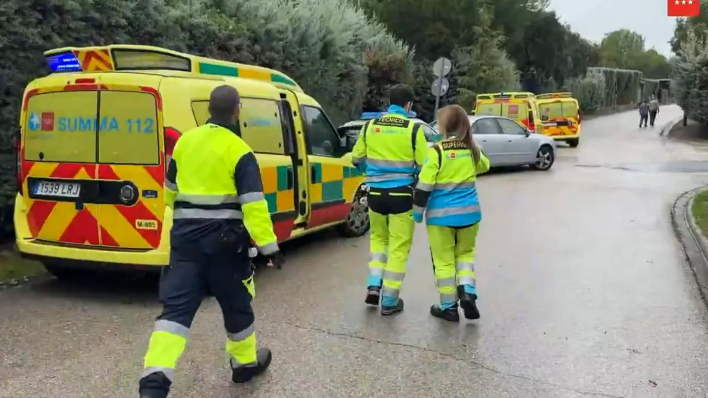 El Summa 112 en Alpedrete, donde se encontró a un matrimonio muerto este sábado. El Summa 112 en Alpedrete, donde se encontró a un matrimonio muerto este sábado.