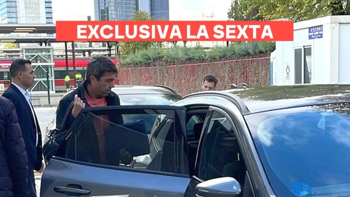 Carlos Mazón llega a Madrid Carlos Mazón llega a Madrid