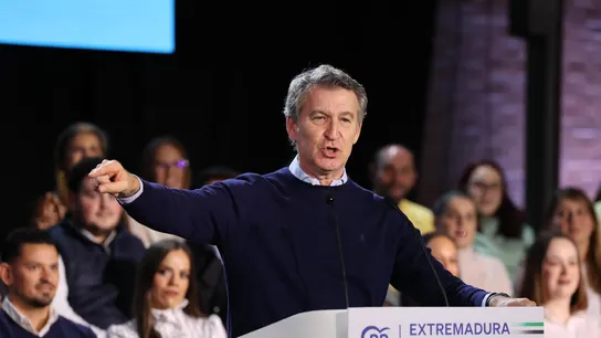 Alberto Núñez Feijóo, en Extremadura Alberto Núñez Feijóo, en Extremadura