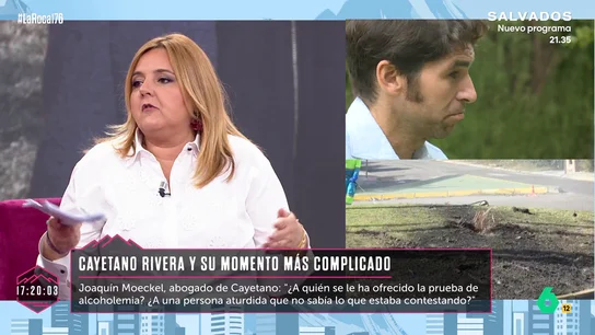 Pilar Vidal defiende a Cayetano Rivera tras su accidente de coche: "No sale huyendo, lo hace para evitar las imágenes" Pilar Vidal defiende a Cayetano Rivera tras su accidente de coche: "No sale huyendo, lo hace para evitar las imágenes"